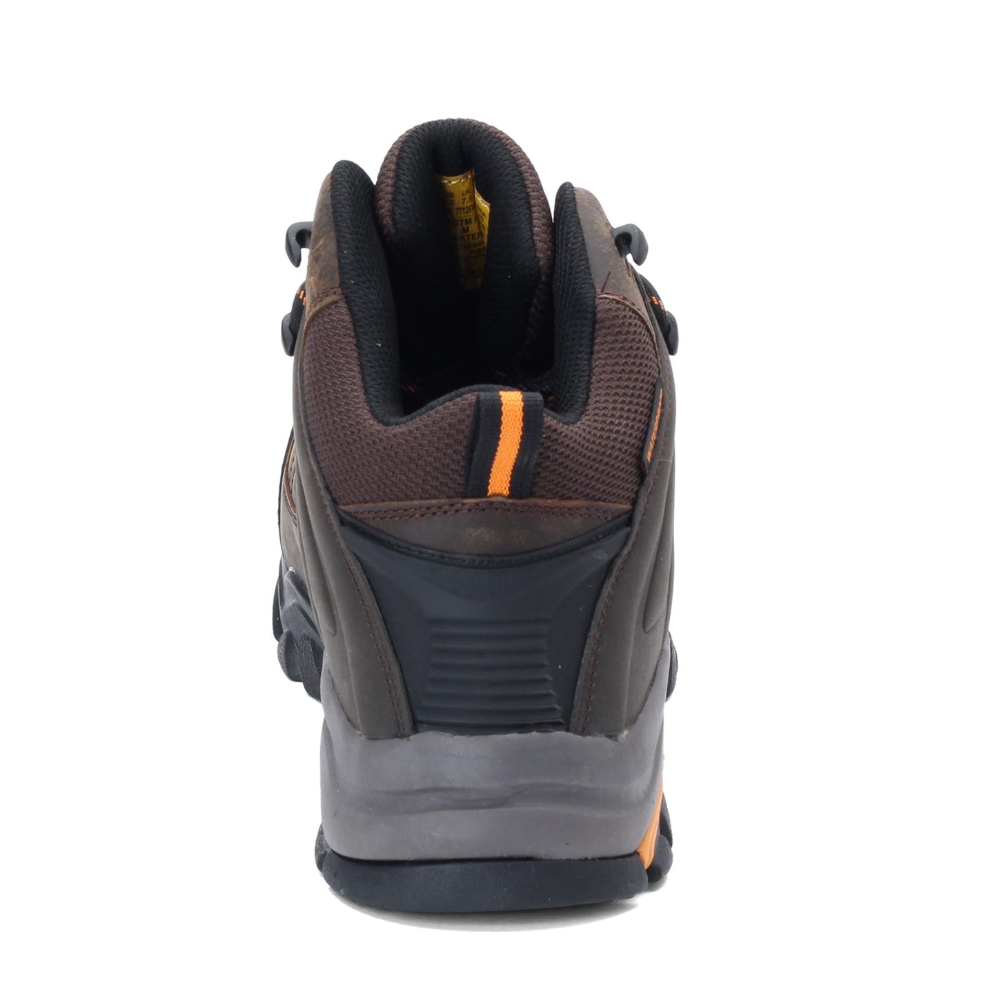 Peltz Shoes  Men's Skechers Delleker - Lakehead ST Work Boot BROWN ORANGE 77126W-BROR