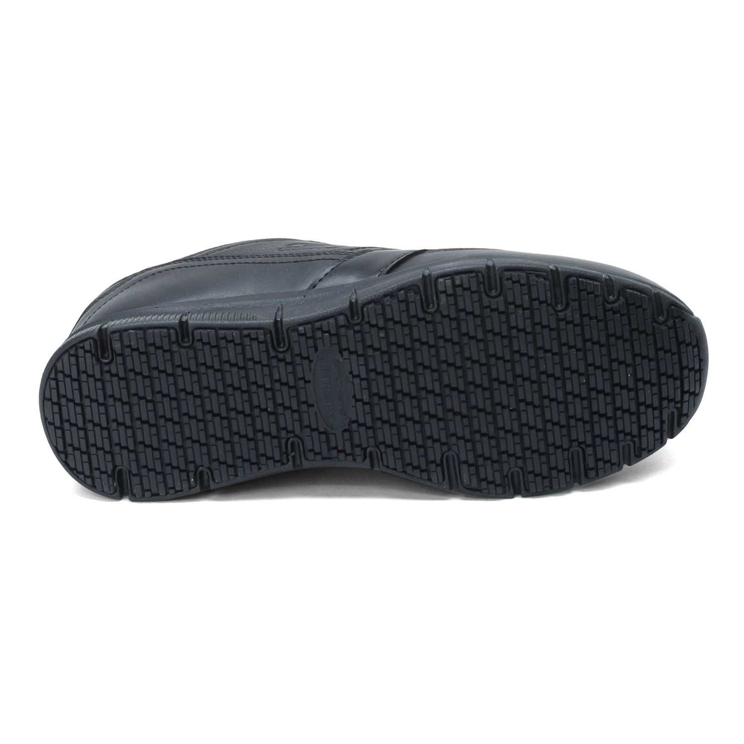 Peltz Shoes  Men's Skechers Nampa SR Work Shoe - Wide Width Black 77156W-BLK