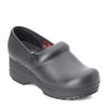 Peltz Shoes  Women's Skechers Clog SR - Candaba Work Shoe Black 77227-BLK