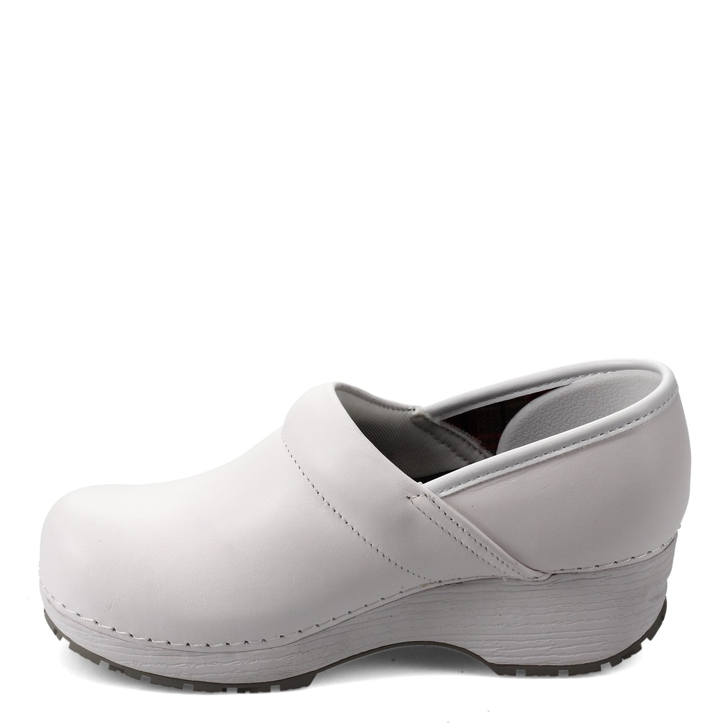 Peltz Shoes  Women's Skechers Clog SR - Candaba Work Shoe White 77227-WHT