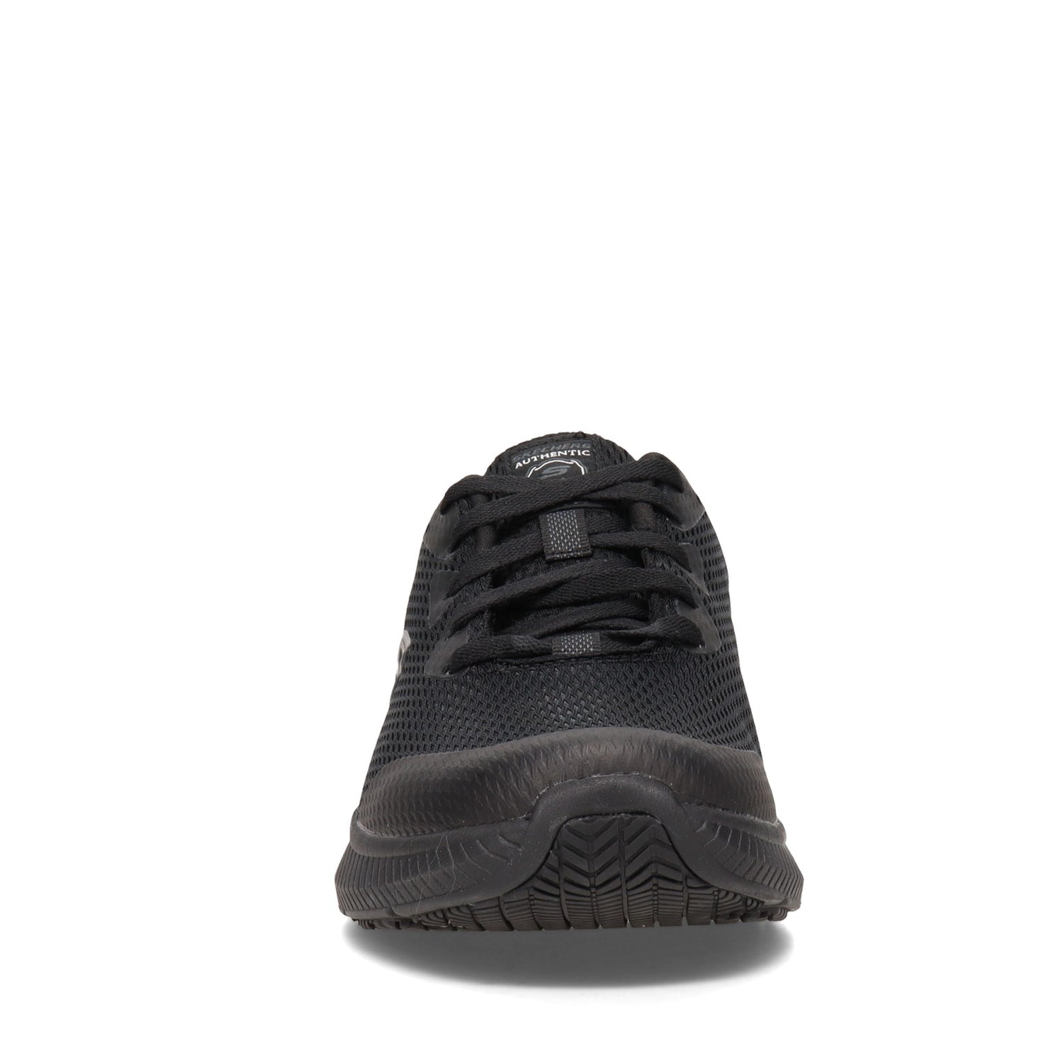Peltz Shoes  Men's Skechers Work Relaxed Fit: DynaAir SR Work Shoe Black 77520-BLK