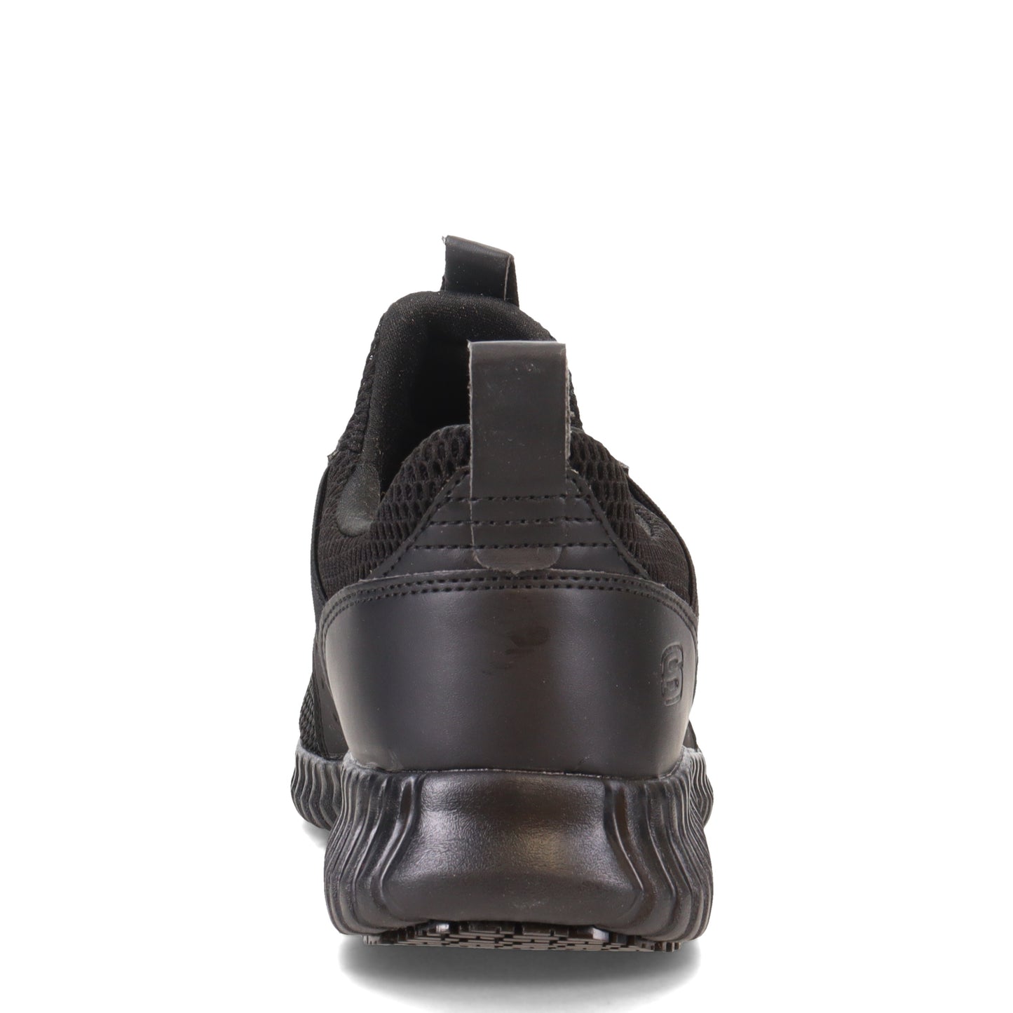 Peltz Shoes  Men's Skechers Work Relaxed Fit: Cessnock - Niehart SR Work Shoe Black 77521-BLK