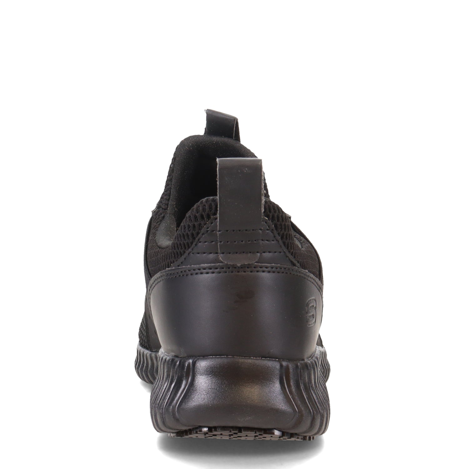 Peltz Shoes  Men's Skechers Work Relaxed Fit: Cessnock - Niehart SR Work Shoe Black 77521-BLK