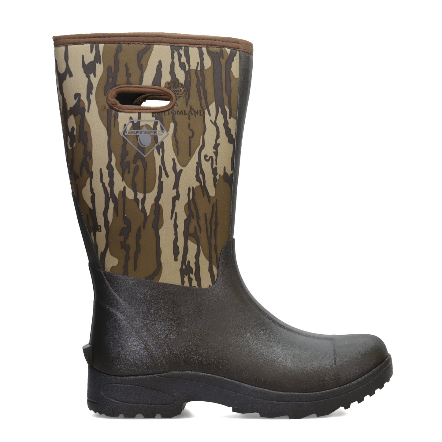 Peltz Shoes  Men's Skechers Weirton Waterproof Boot Camo 77543-CAMO