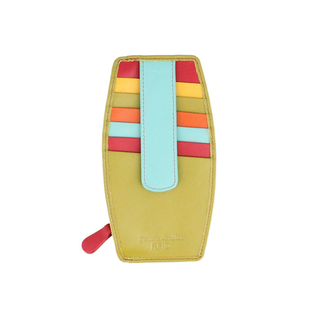 Women's ILI, Leather Credit Card Wallet