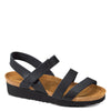 Peltz Shoes  Women's Naot Kayla Sandal BLACK MATTE 7806-034