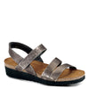 Peltz Shoes  Women's Naot Kayla Sandal METAL 7806-195