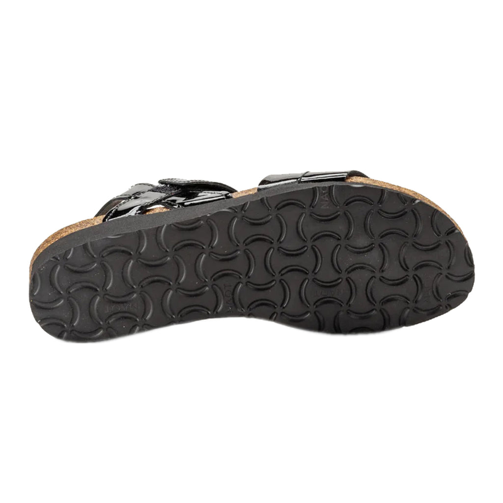 Women's Naot Kayla Sandal BLACK PATENT 7806-501