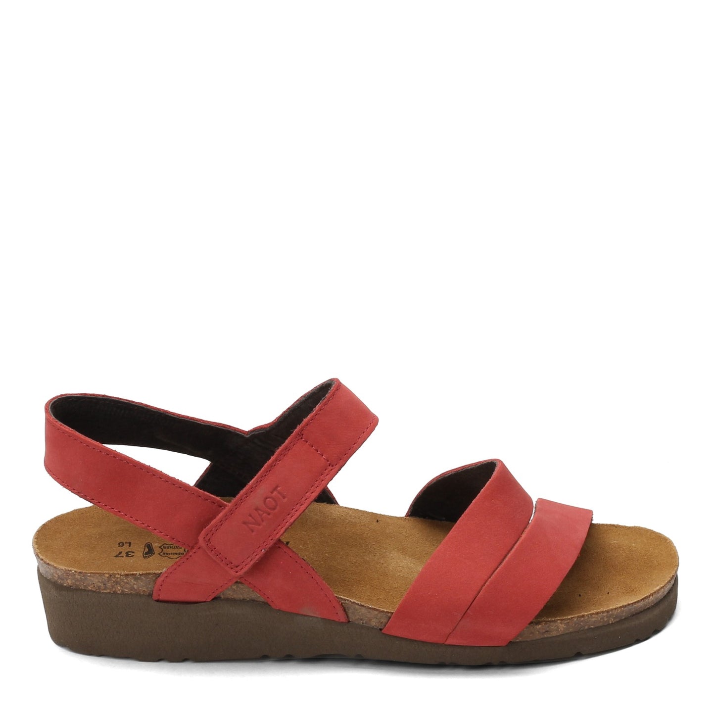 Peltz Shoes  Women's Naot Kayla Sandal BRICK 7806-C20