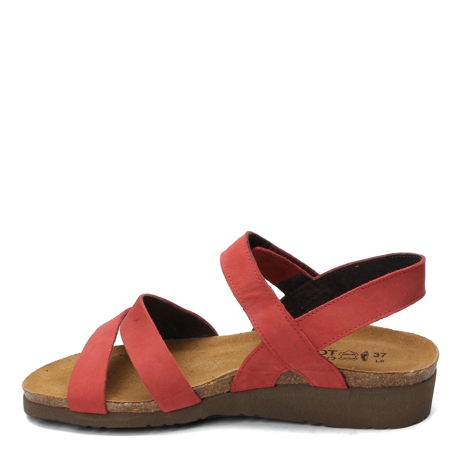 Peltz Shoes  Women's Naot Kayla Sandal BRICK 7806-C20