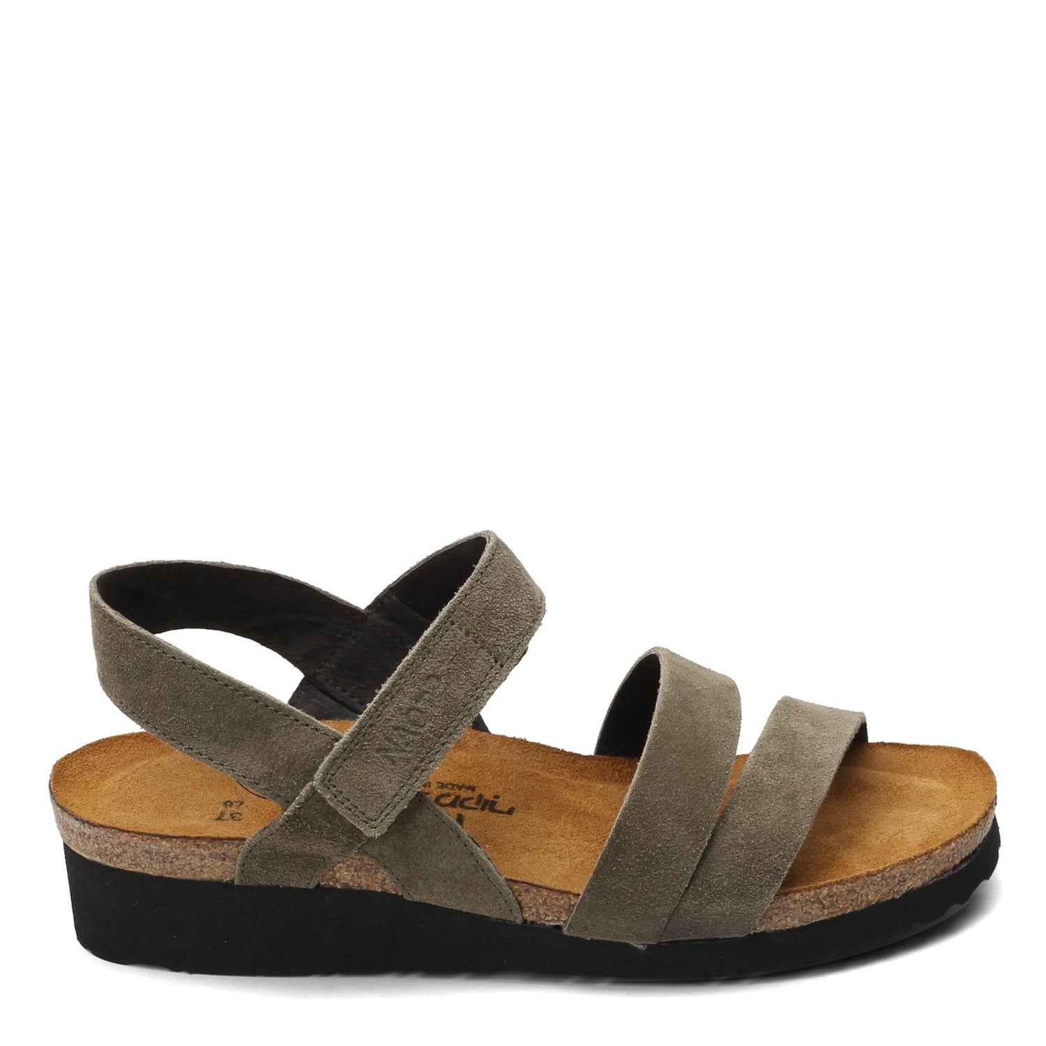Peltz Shoes  Women's Naot Kayla Sandal OLIVE 7806-G26
