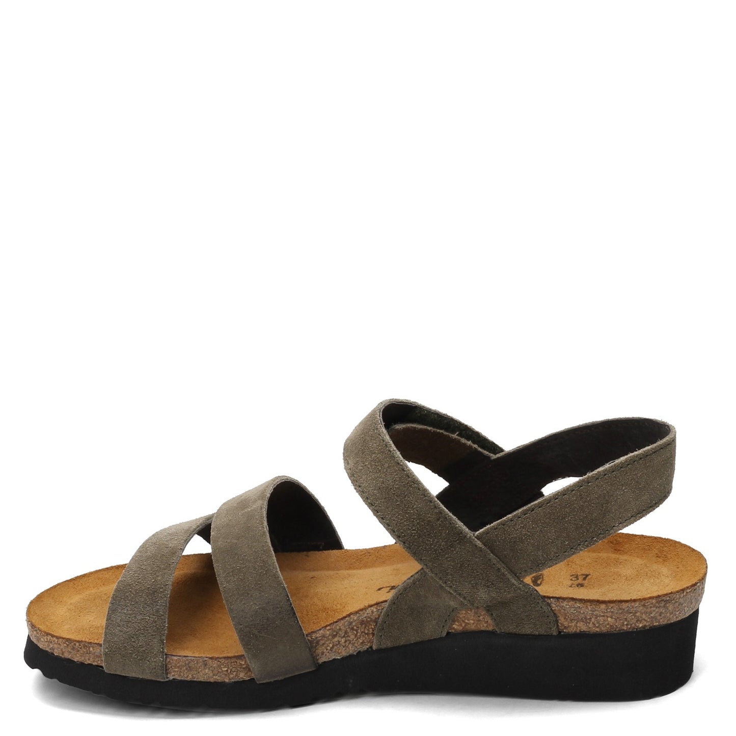 Peltz Shoes  Women's Naot Kayla Sandal OLIVE 7806-G26