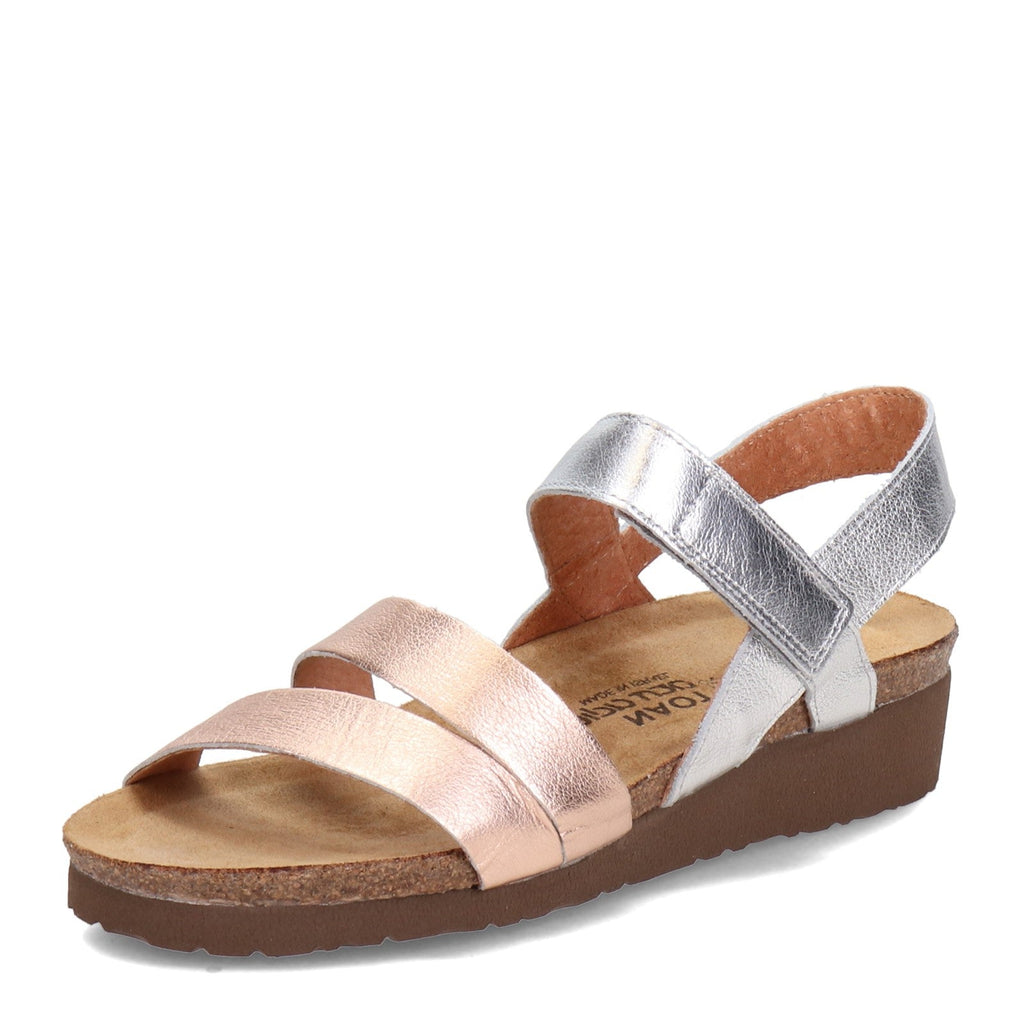 [POS] Women's Naot Kayla Sandal SILVER COPPER 7806-NUX-POS