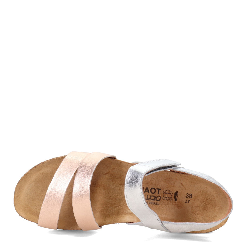 [POS] Women's Naot Kayla Sandal SILVER COPPER 7806-NUX-POS