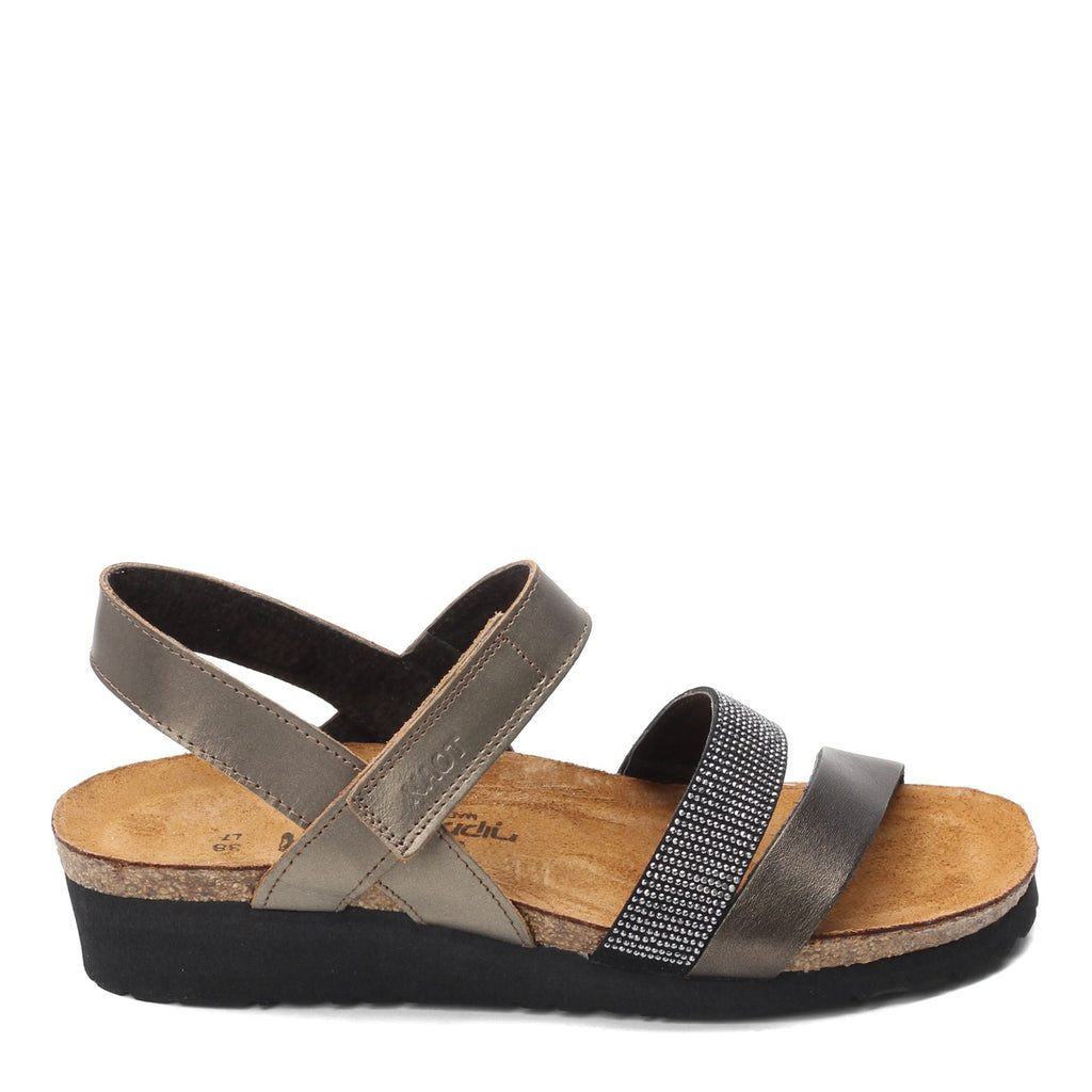 Women's Naot Krista Sandal PEWTER 7807-NCS