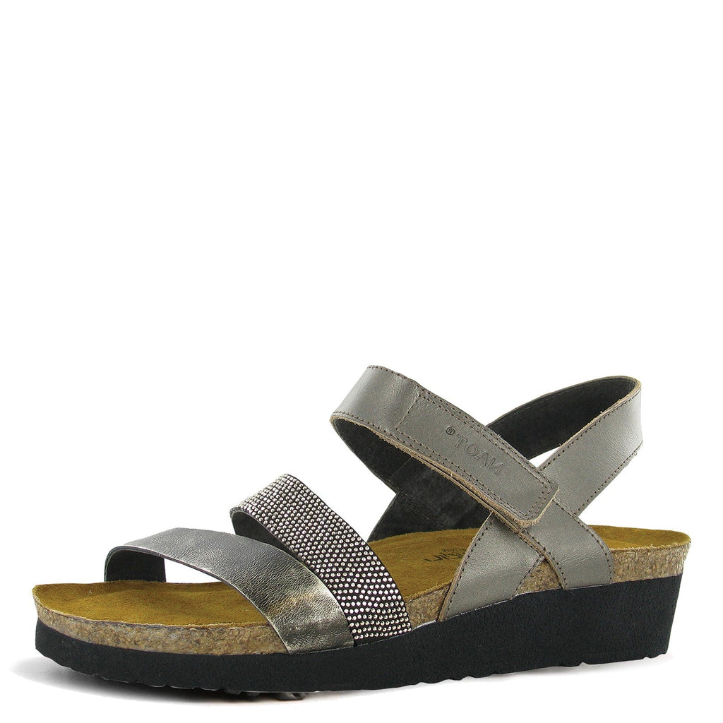 Women's Naot Krista Sandal PEWTER 7807-NCS