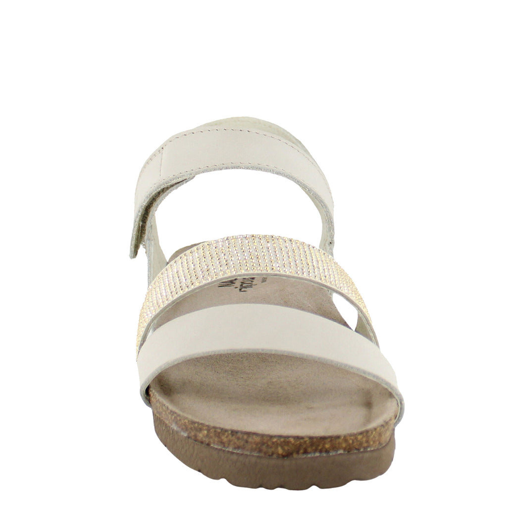 Women's Naot Krista Sandal IVORY / GOLD 7807-WZP
