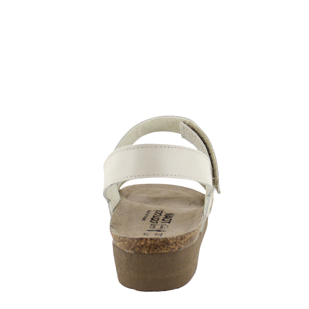Women's Naot Krista Sandal IVORY / GOLD 7807-WZP