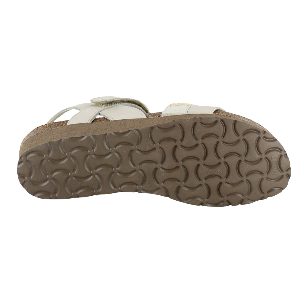 Women's Naot Krista Sandal IVORY / GOLD 7807-WZP