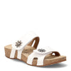 Peltz Shoes  Women's Josef Seibel Tonga 04 Sandal WHITE 78501-43000