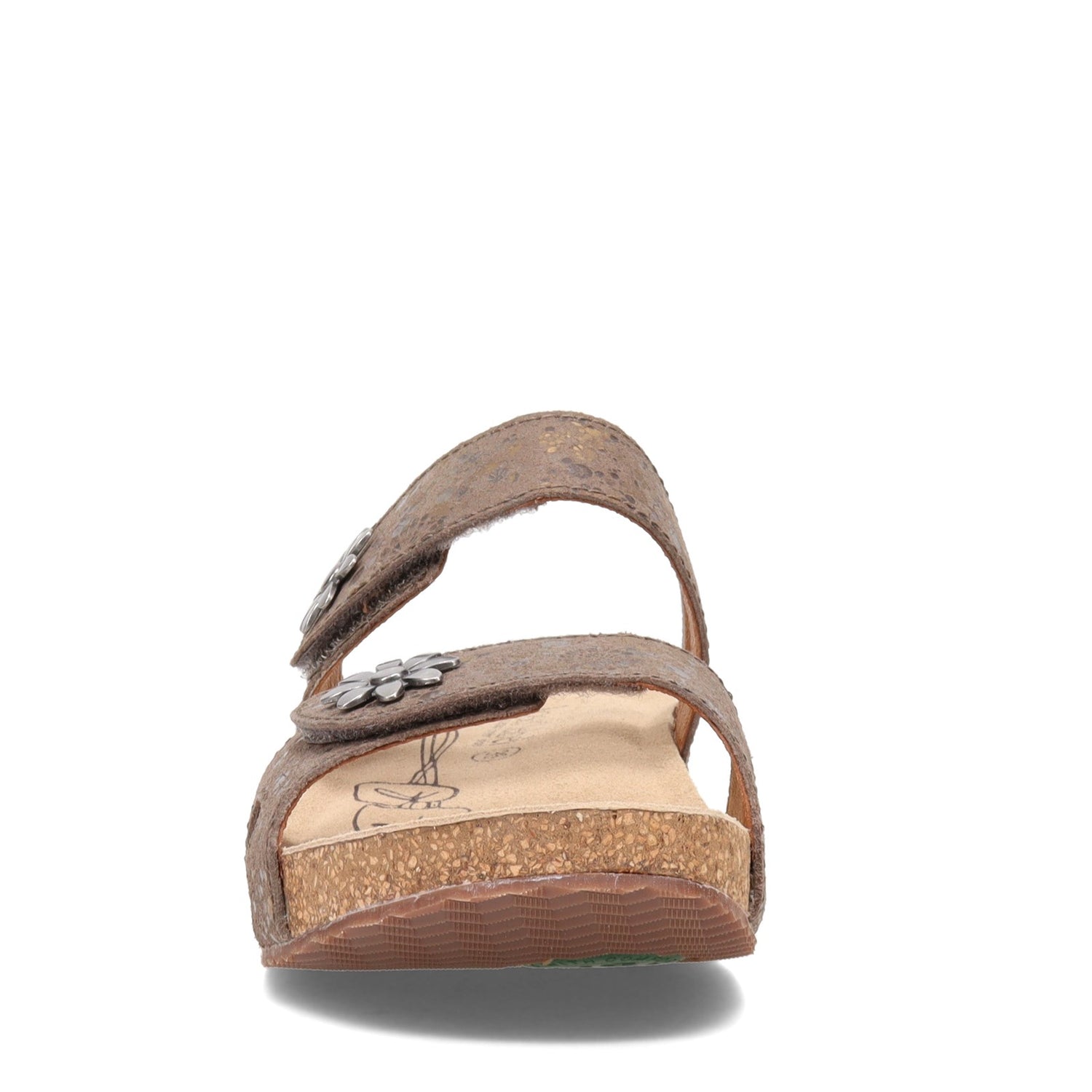 Peltz Shoes  Women's Josef Seibel Tonga 04 Sandal TAUPE BROWN MULTI 78501-761252