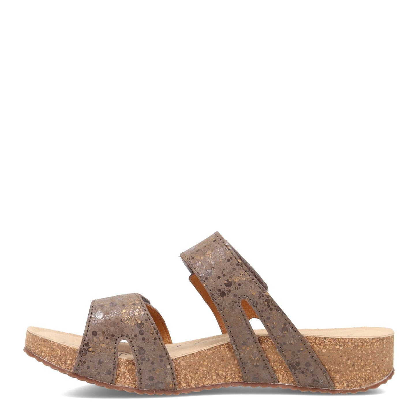 Peltz Shoes  Women's Josef Seibel Tonga 04 Sandal TAUPE BROWN MULTI 78501-761252