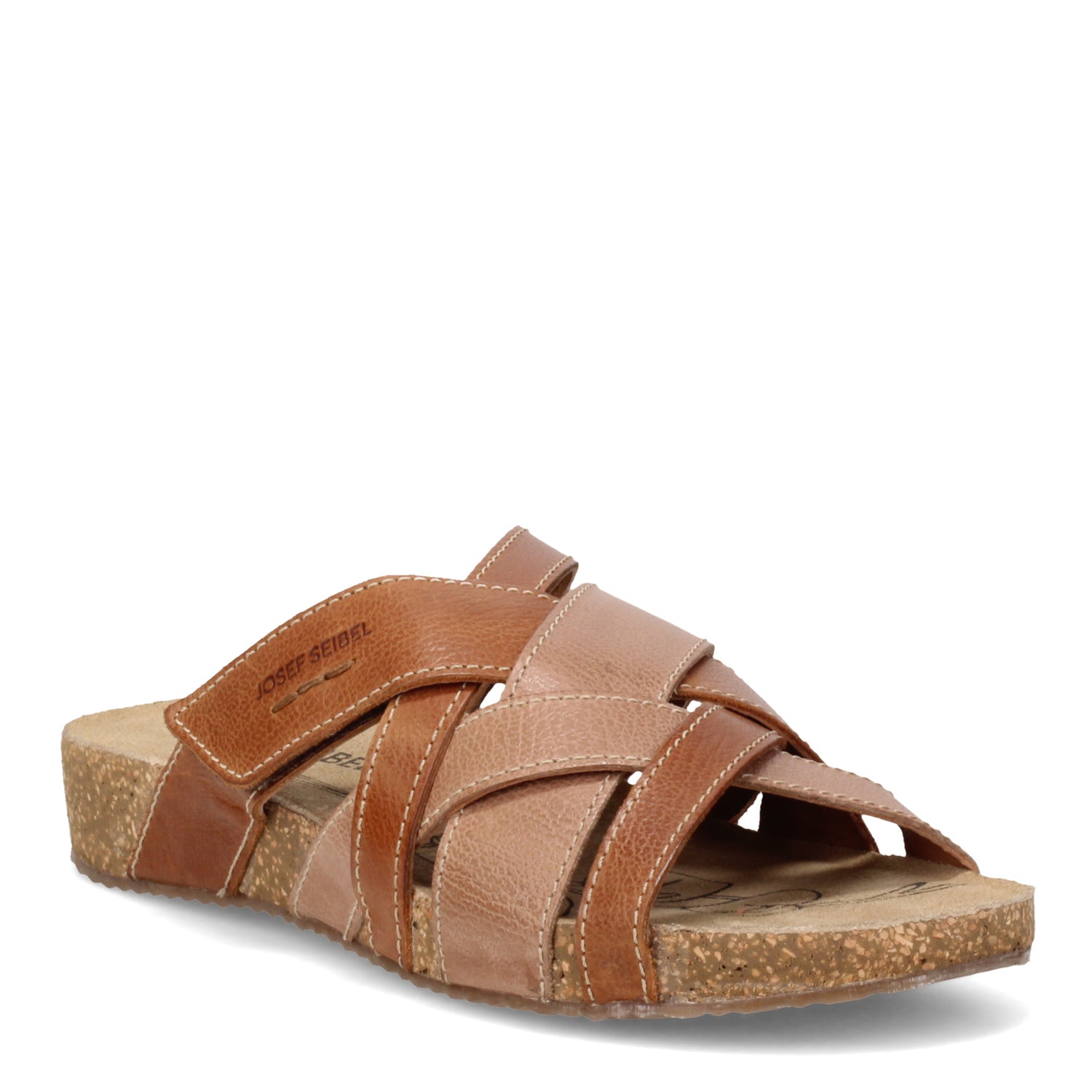 Peltz Shoes  Women's Josef Seibel Tonga 74 Sandal BROWN 78574-128341