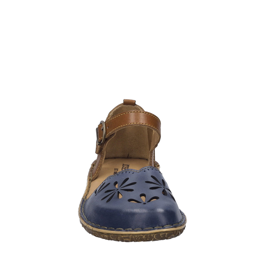 Women's Josef Seibel Rosalie 04 Sandal NAVY TAN 79504-476555