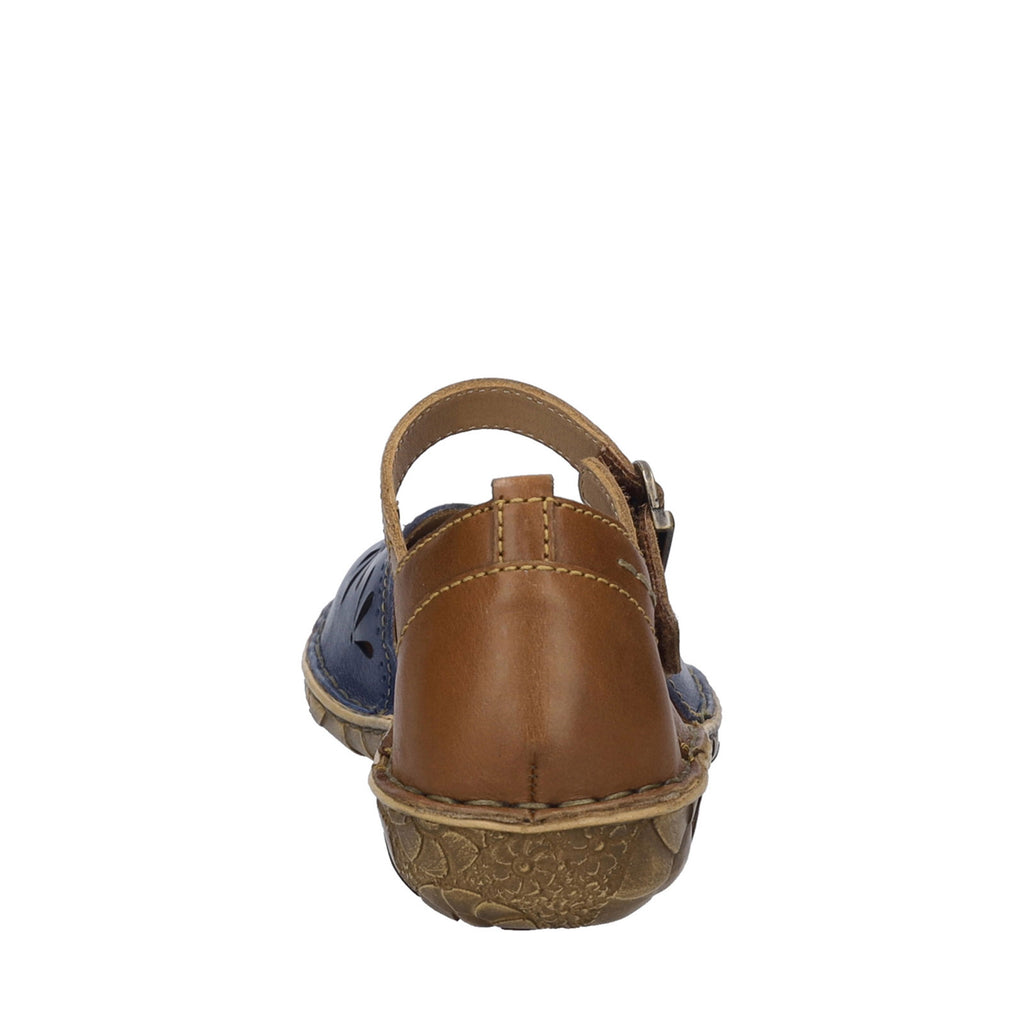 Women's Josef Seibel Rosalie 04 Sandal NAVY TAN 79504-476555
