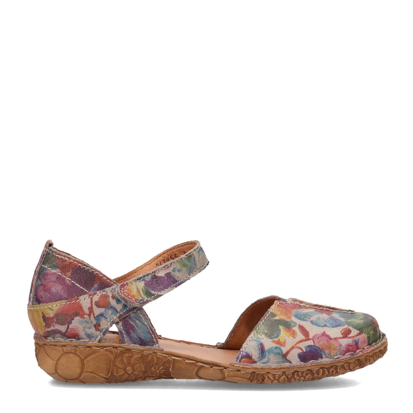 Peltz Shoes  Women's Josef Seibel Rosalie 42 Sandal MULTI FLORAL 79542-854760