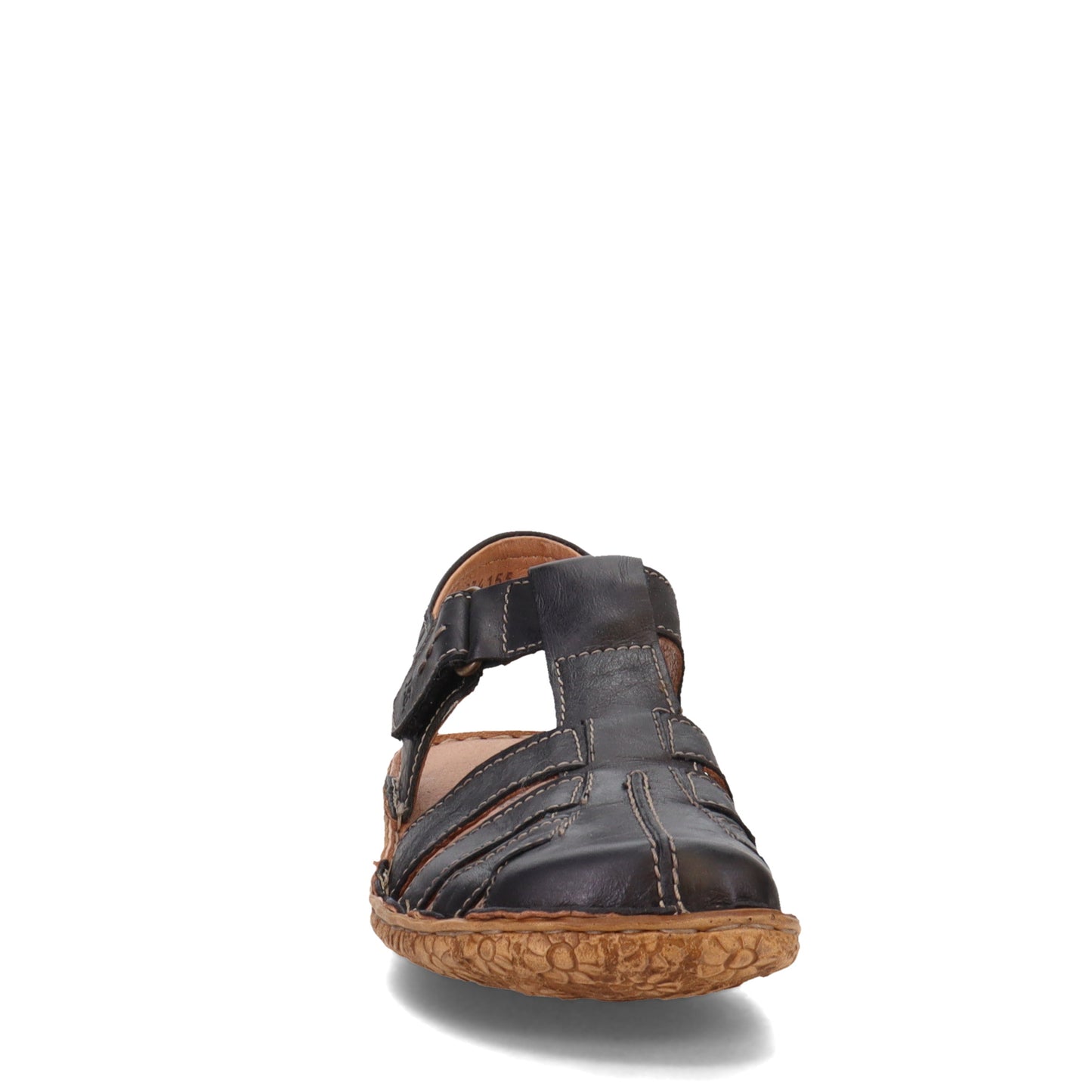 Peltz Shoes  Women's Josef Seibel Rosalie 48 Sandal BLACK 79548-95100