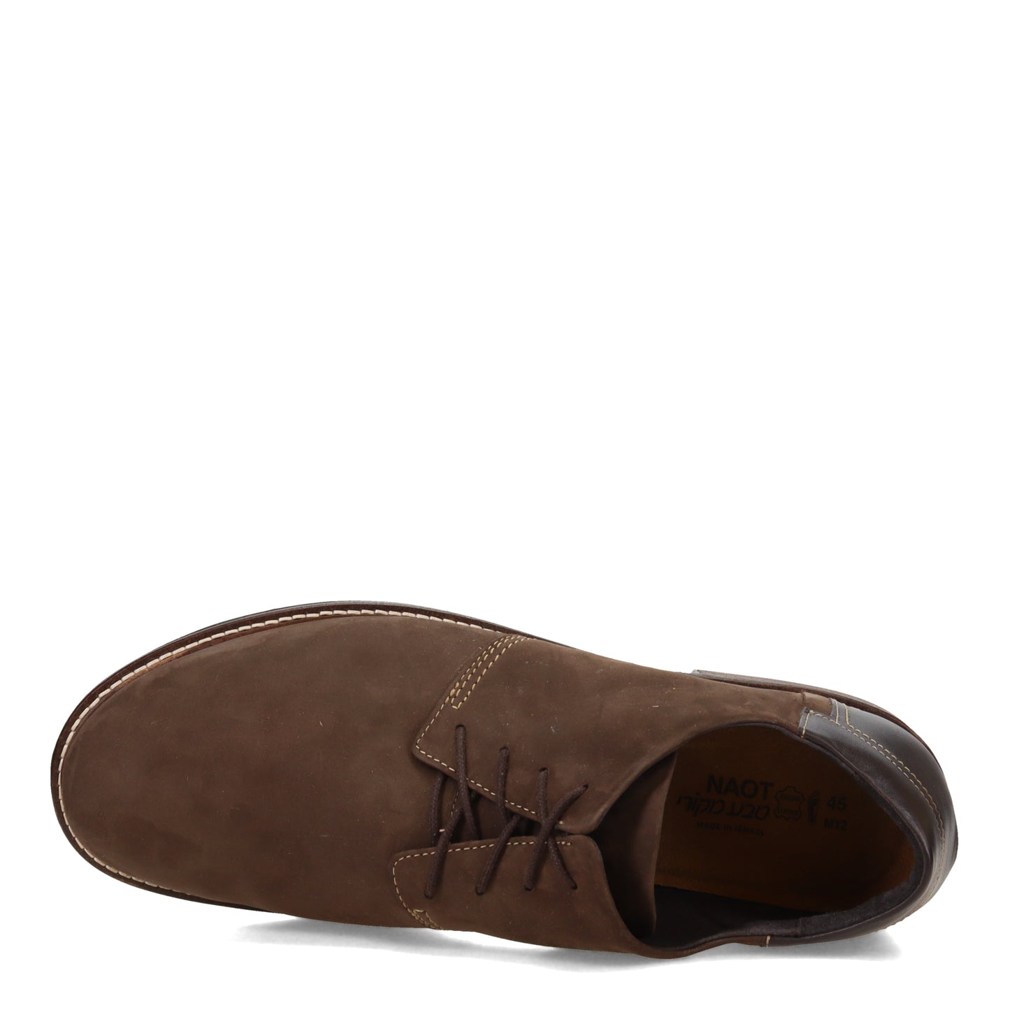 Peltz Shoes  Men's Naot Chief Oxford DARK Brown 80024-SY7