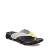 Peltz Shoes  Women's Ecco MX Flipsider Chill Sandal CONCRETE 801804-01379