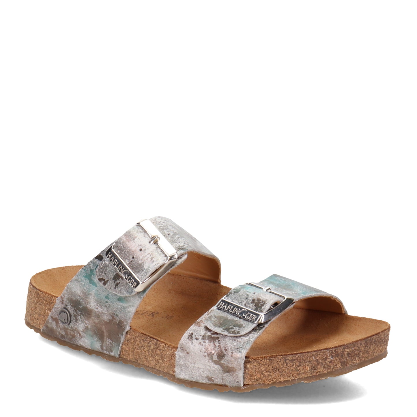 Peltz Shoes  Women's Haflinger Andrea Sandal LIME 819016-1674
