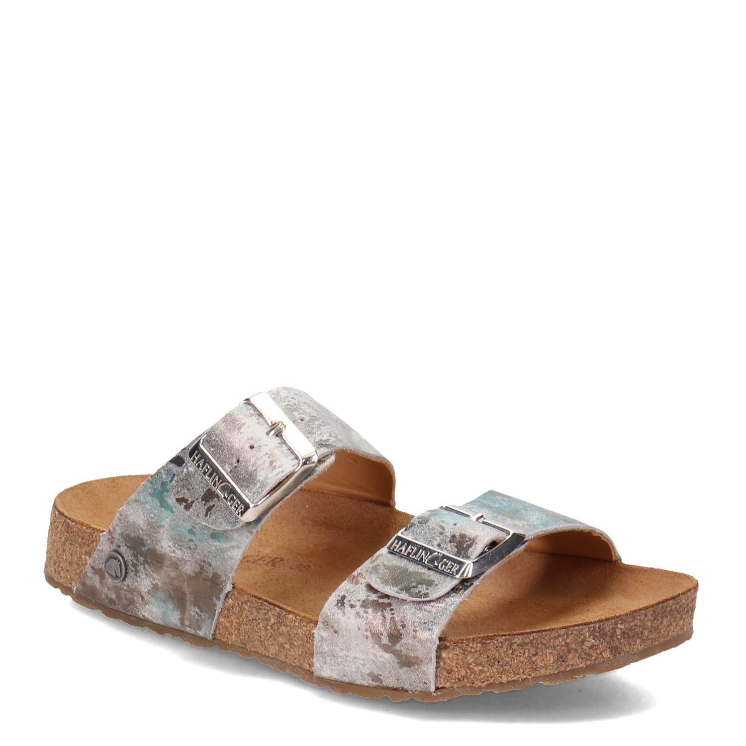Peltz Shoes  Women's Haflinger Andrea Sandal LIME 819016-1674