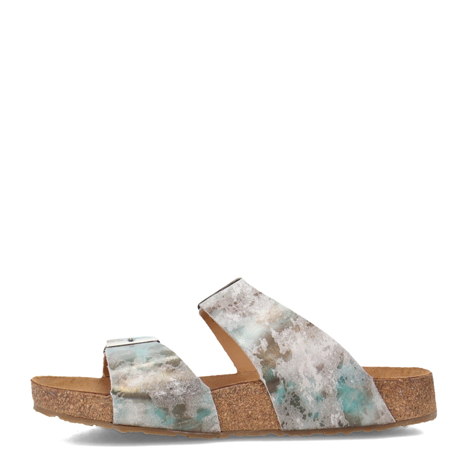 Peltz Shoes  Women's Haflinger Andrea Sandal LIME 819016-1674