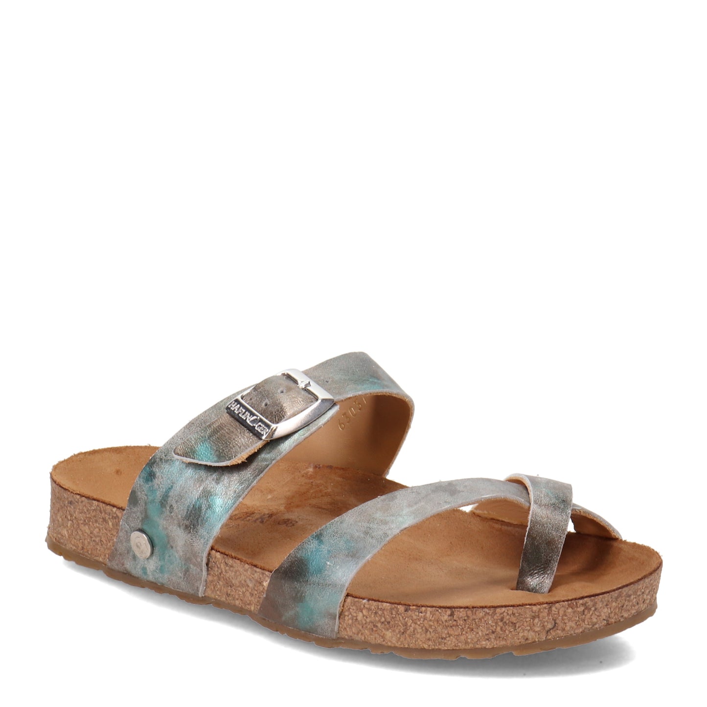 Peltz Shoes  Women's Haflinger Juno Sandal LIME 819079-1674