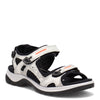 Peltz Shoes  Women's Ecco Offroad Sandal WHITE 822083-02007