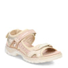 Peltz Shoes  Women's Ecco Offroad Sandal LIMESTONE 822083-52578