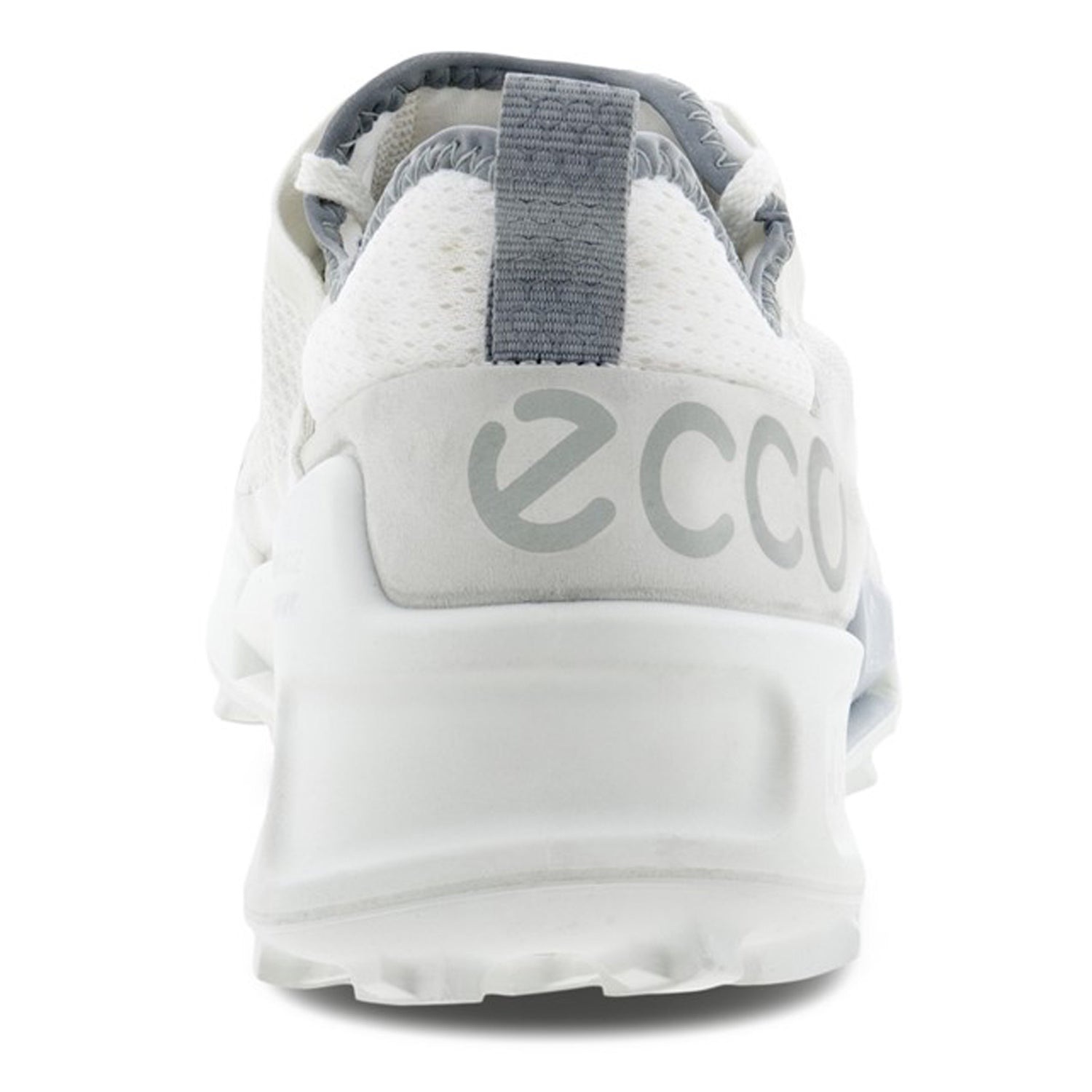 Peltz Shoes  Women's Ecco Biom 2.1 Low Tex Hiking Shoe White/Shadow White 822803-59132