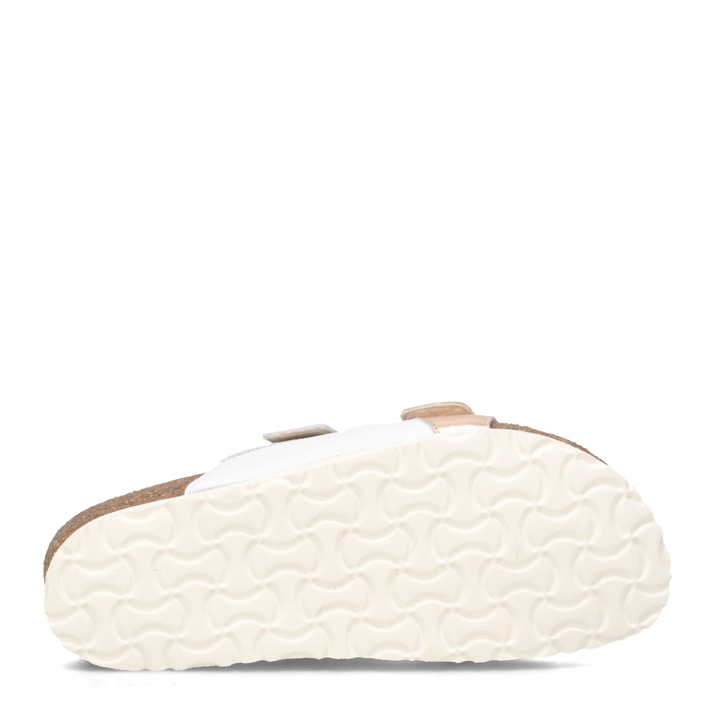 Peltz Shoes  Women's Naot San Diego Sandal White GOLD 8252-WEV