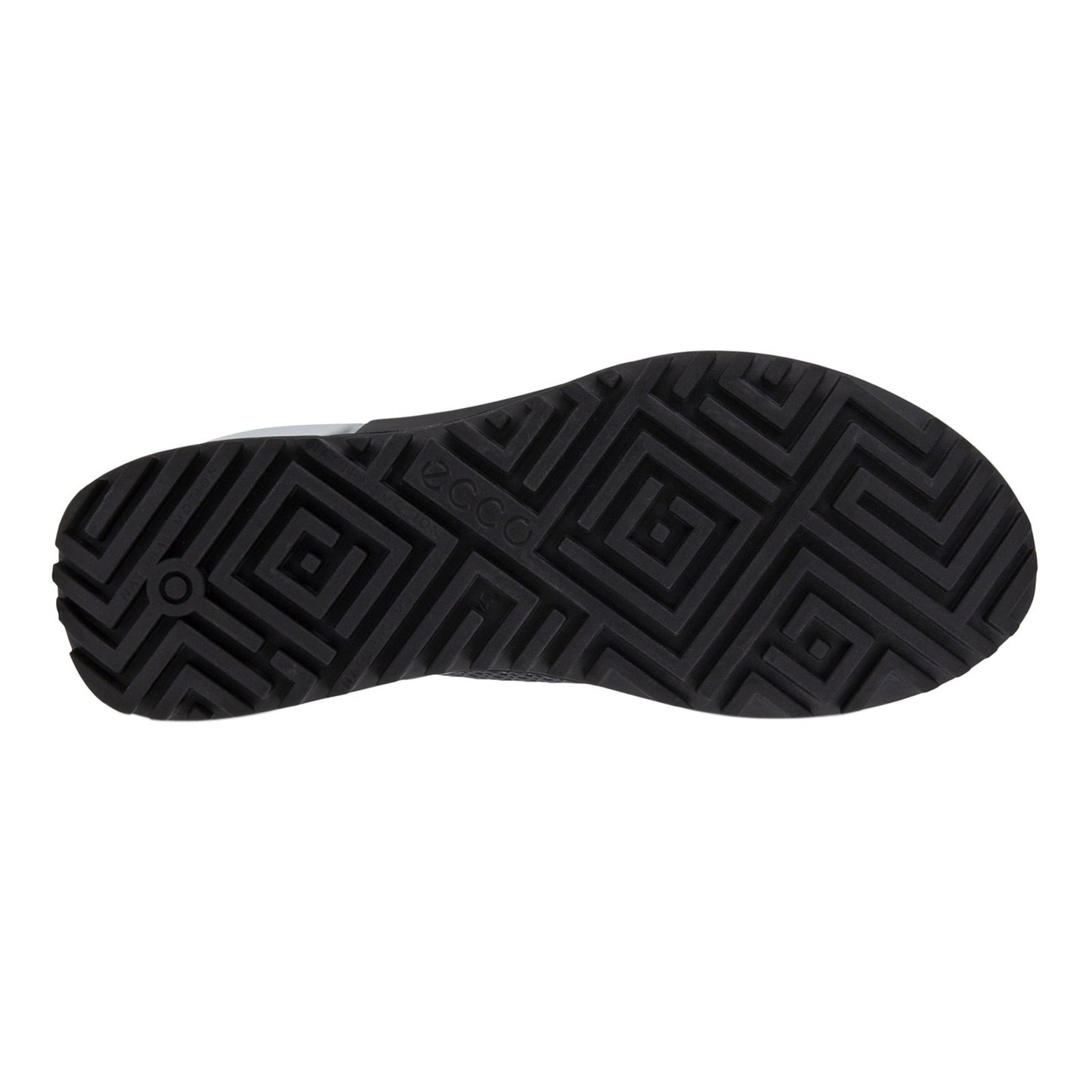 Peltz Shoes  Women's Ecco Biom 2.0 Breathru Sneaker Magnet/Black 830743-51252