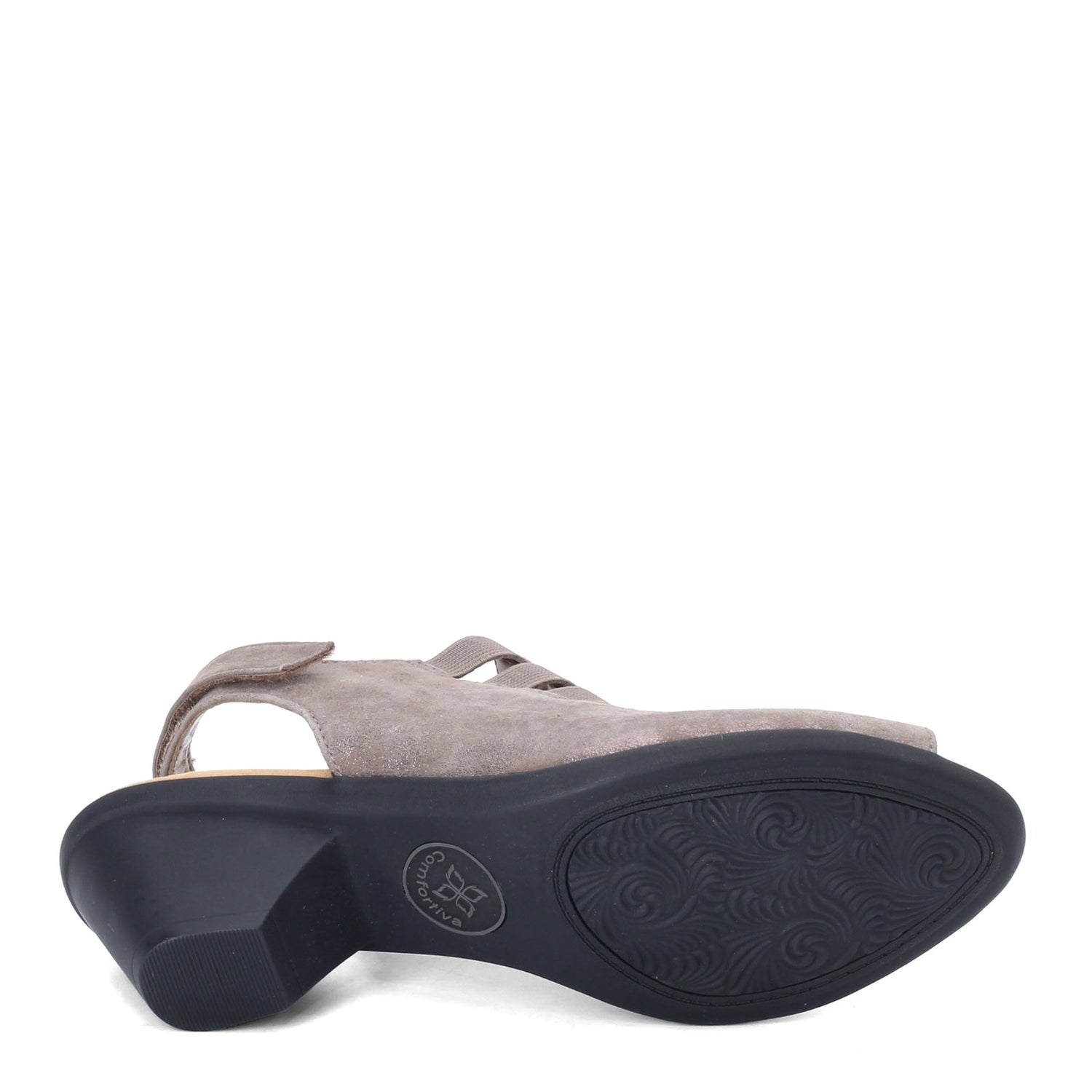 Peltz Shoes  Women's Comfortiva Faye Sandal Smoke 8330091