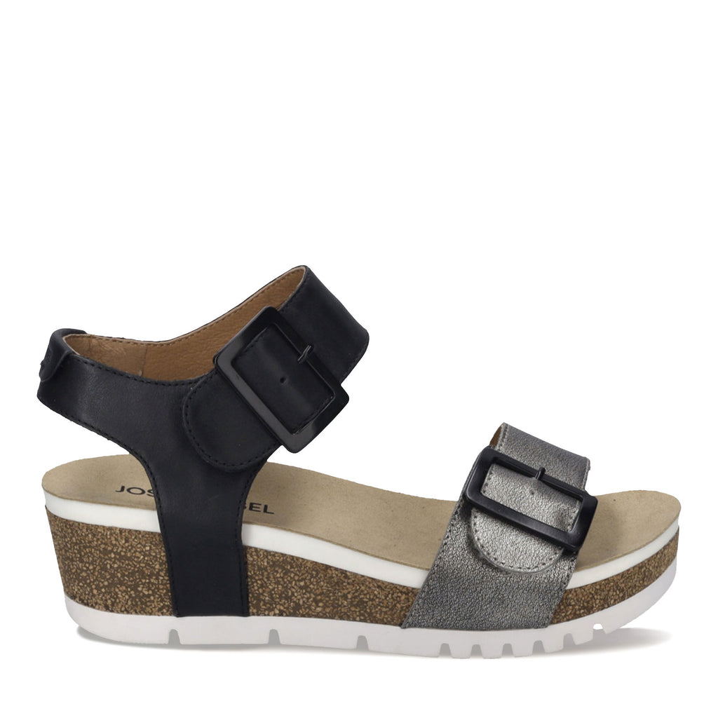 Women's Josef Seibel Quinn 02 Sandal BASALT 83502-33771