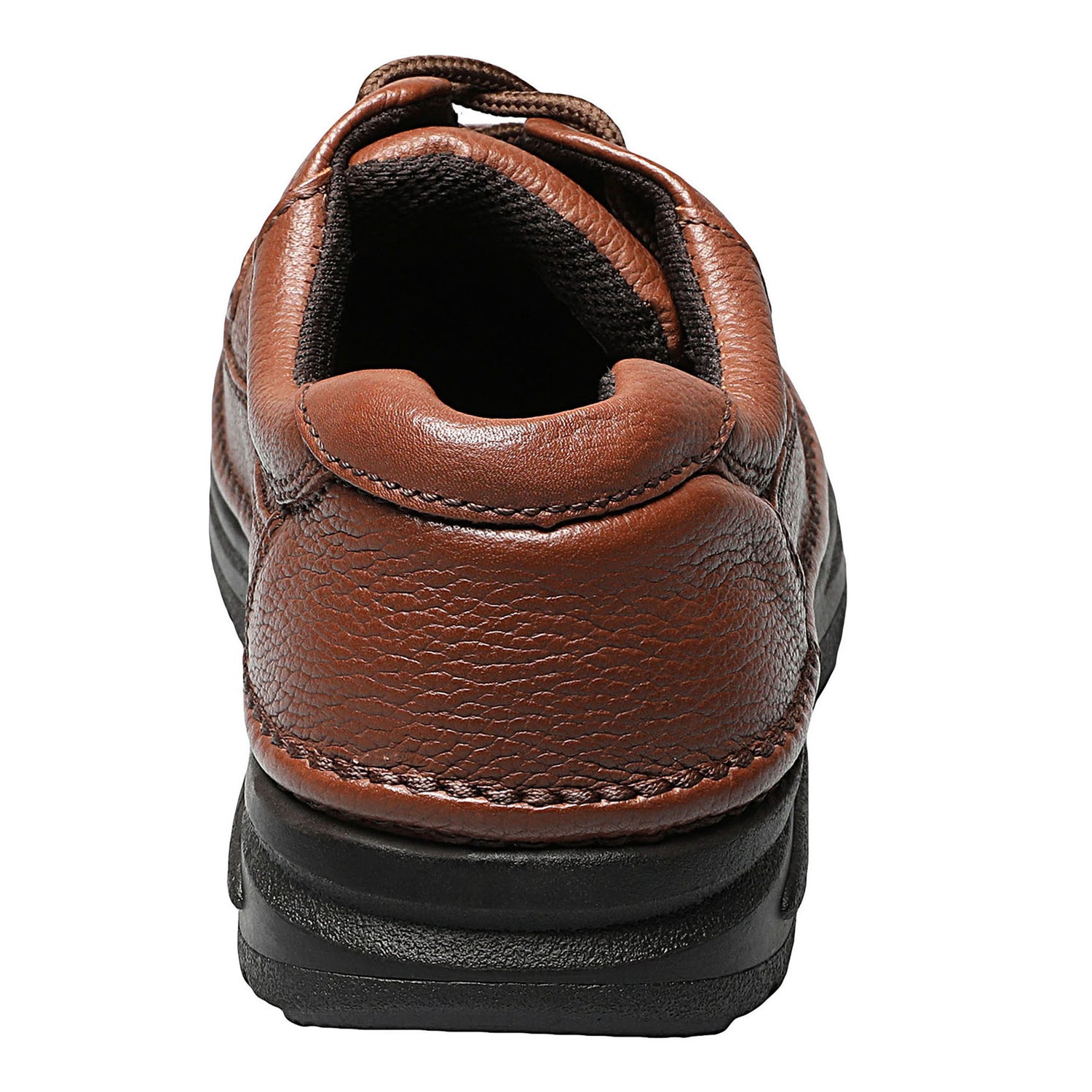 Peltz Shoes  Men's Nunn Bush Cameron Oxford BROWN TUMBLED 83890-64