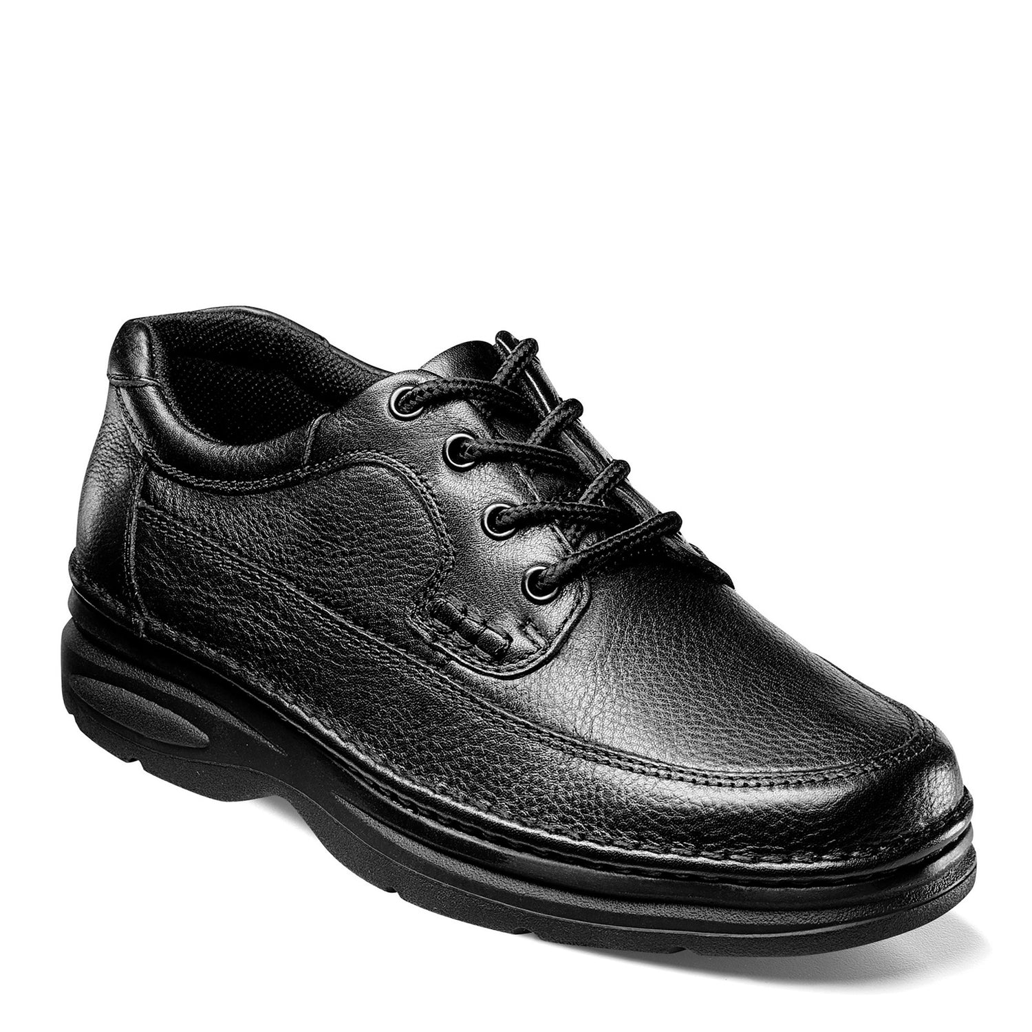 Peltz Shoes  Men's Nunn Bush Cameron Oxford BLACK 83890-78