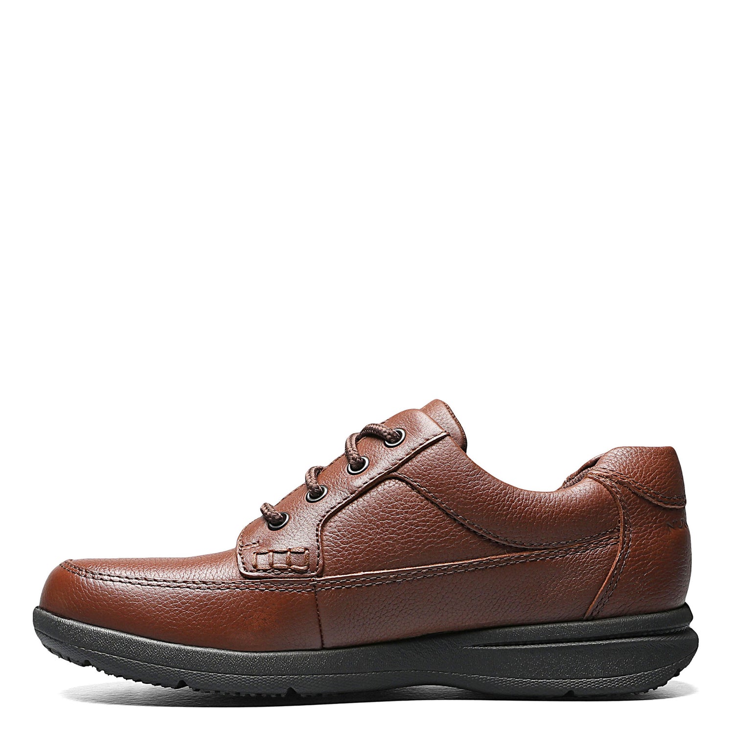 Peltz Shoes  Men's Nunn Bush Cam Moc Toe Oxford COGNAC 84694-222