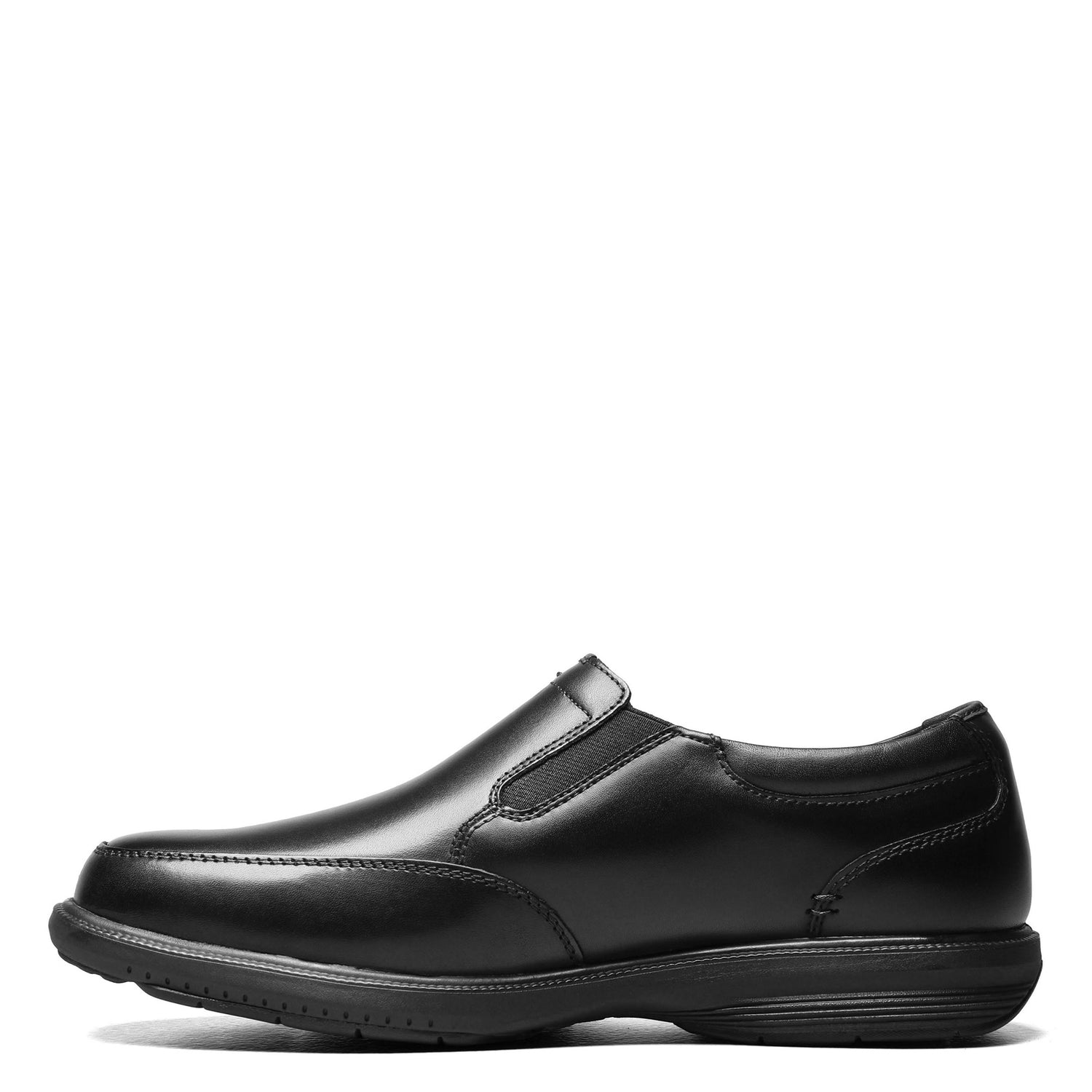 Peltz Shoes  Men's Nunn Bush Myles Slip-On BLACK 84737-001