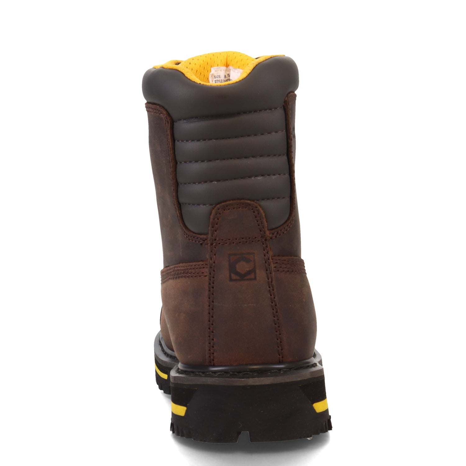 Peltz Shoes  Men's Chinook Tarantula 8in Steel Toe Boot BROWN 8490B