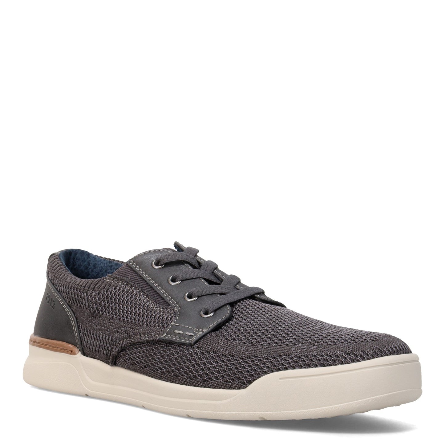 Peltz Shoes  Men's Nunn Bush Tour Knit Oxford GRAY 84969-062